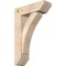 Ekena Millwork Thorton Slat Smooth Bracket w/ Offset Brace, Douglas Fir, 7 1/2"W x 24"D x 36"H BKT0806X24X36THR06SDF - alternate 1